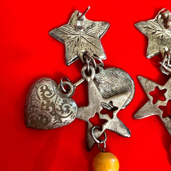 moon earrings 💙🌝🌙⭐️ - Picture 5 of 6